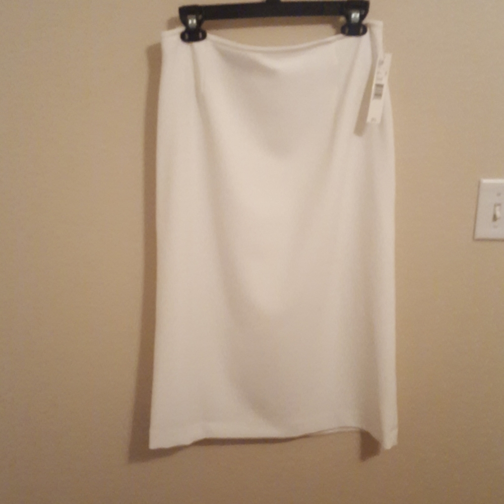White skirt